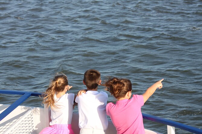 1.5-Hour Charleston Harbor Cruise with Live Narration - Settling onto the large harbor boat