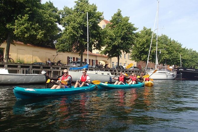 2 Hours Guided Kayak Tour in Copenhagen Harbor - Passing under Copenhagen’s broad harbor bridge