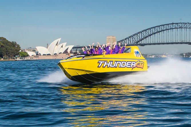 30-Minute Sydney Harbour Jet Boat Ride on Thunder Twist - Who will enjoy Thunder most?