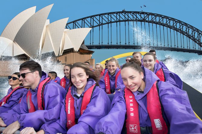 30-Minute Sydney Harbour Jet Boat Ride on Thunder Twist - The first view: Sydney Opera House from the water