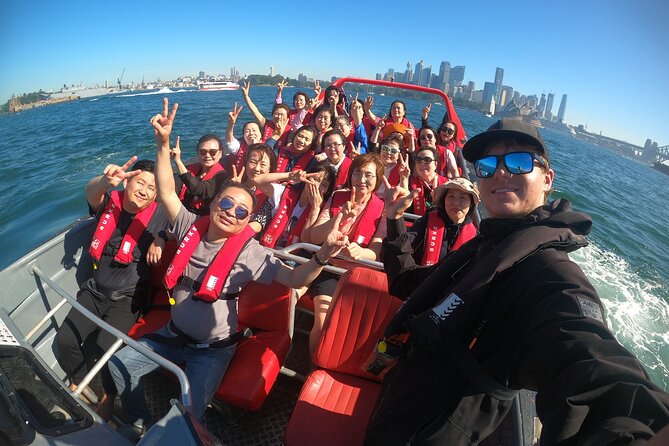 30-Minute Sydney Harbour Jet Boat Thrill Ride - Safety, fitness, and who should skip it