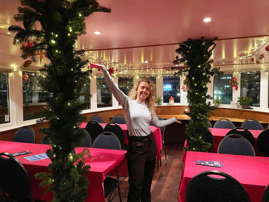 Aarhus: Christmas Harbour Cruise with Local Guide - Key points to know before boarding