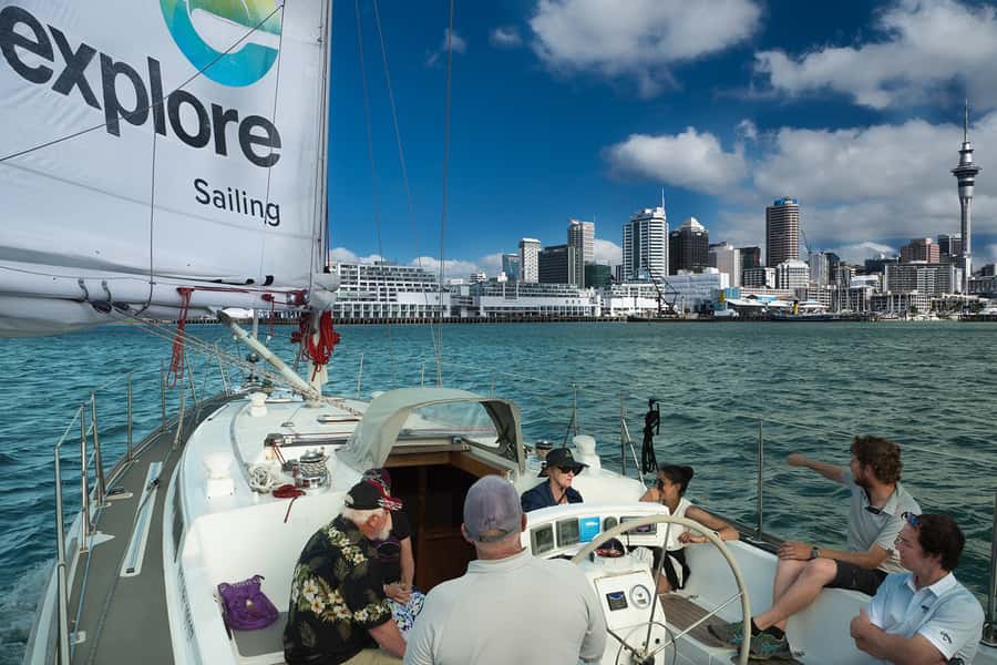 Auckland Harbour 1.5-Hour Sailing Cruise - Sailing Auckland from Viaduct Harbour
