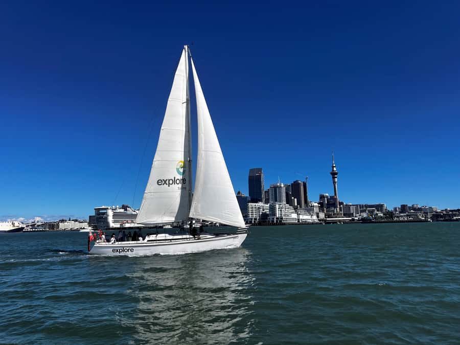 Auckland Harbour 1.5-Hour Sailing Cruise - The yacht makes the difference