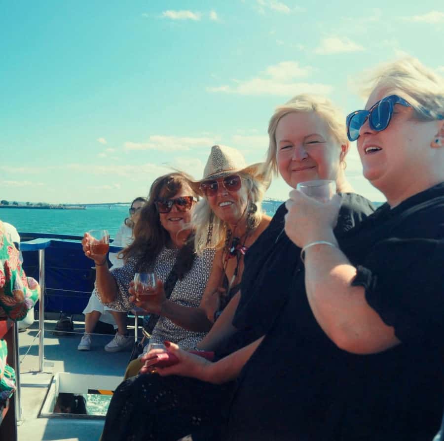 Auckland: Scenic Wine and Cheese Harbour Cruise - Rangitoto Island from the harbour