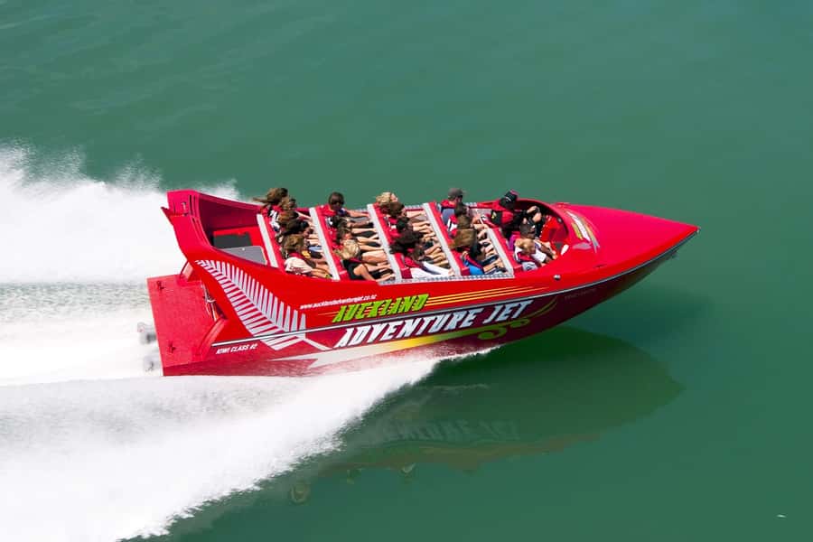 Auckland: Waitemata Harbour Jet Boat Ride - Expect Water, Not Just Wind