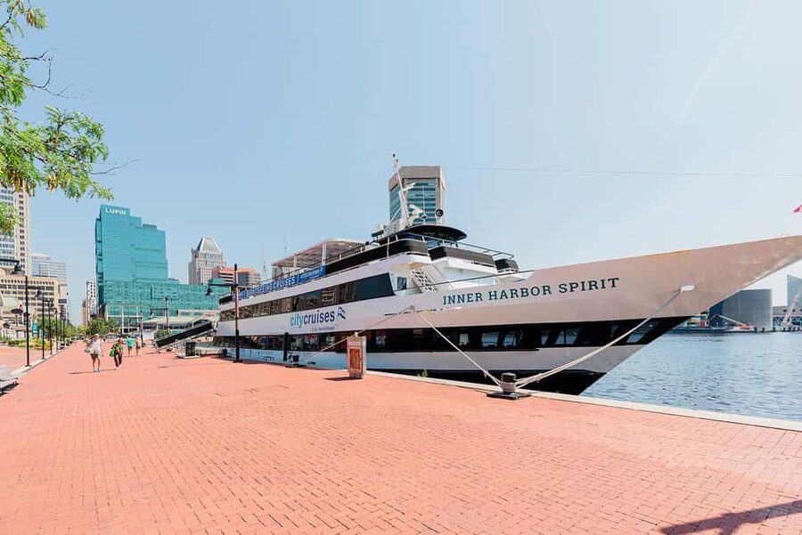 Baltimore: City Cruises Inner Harbor Sightseeing Cruise - What You See During the One-Hour Route