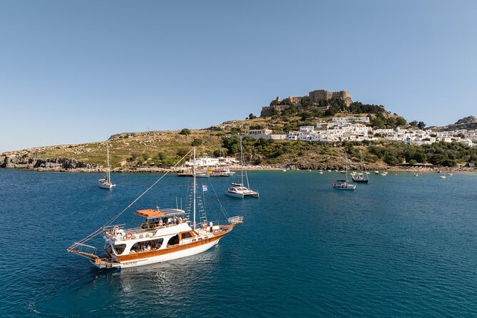 Bay to Bay Cruise in Lindos - Charaki Bay and Its Longer Pause