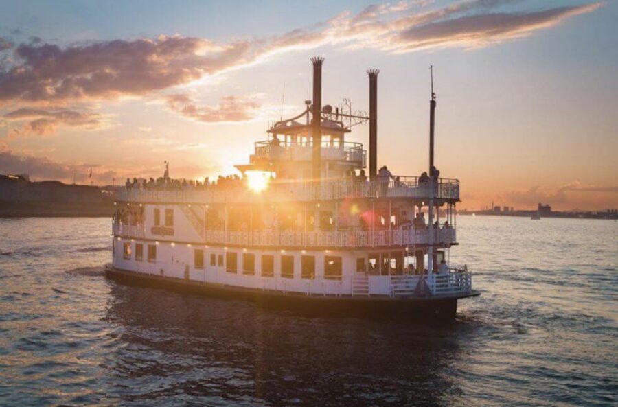 Boston: Scenic Moonlight Harbor Cruise - Boston Harbor after dark