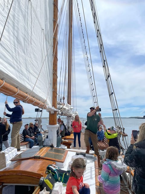 Boston: Sunday Pastry & Prosecco Sail on Boston Harbor - Boston Harbor from a traditional schooner