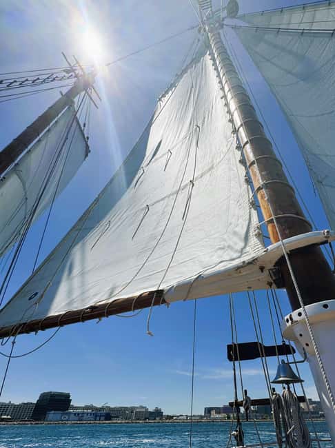 Boston: Tall Ship Harbor Sail - What sailing under canvas really feels like