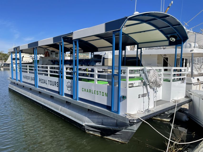 Charleston: Harbor Bar Pedal Boat Party Cruise - Key points to know before booking