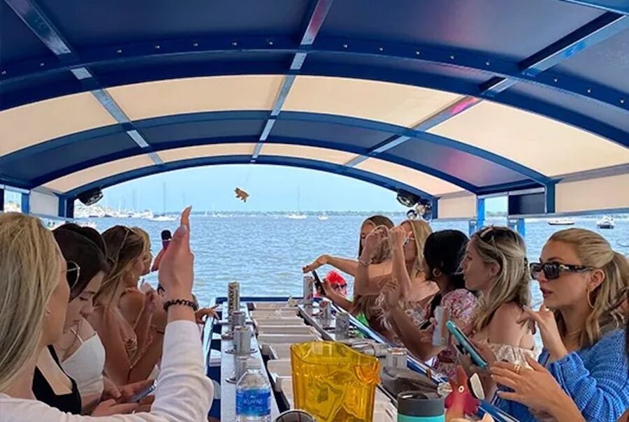 Charleston: Harbor Bar Pedal Boat Party Cruise - How the crew affects the experience