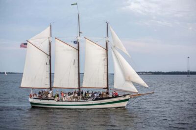 Schooner Sailing Harbor Tour & Dolphin Watch