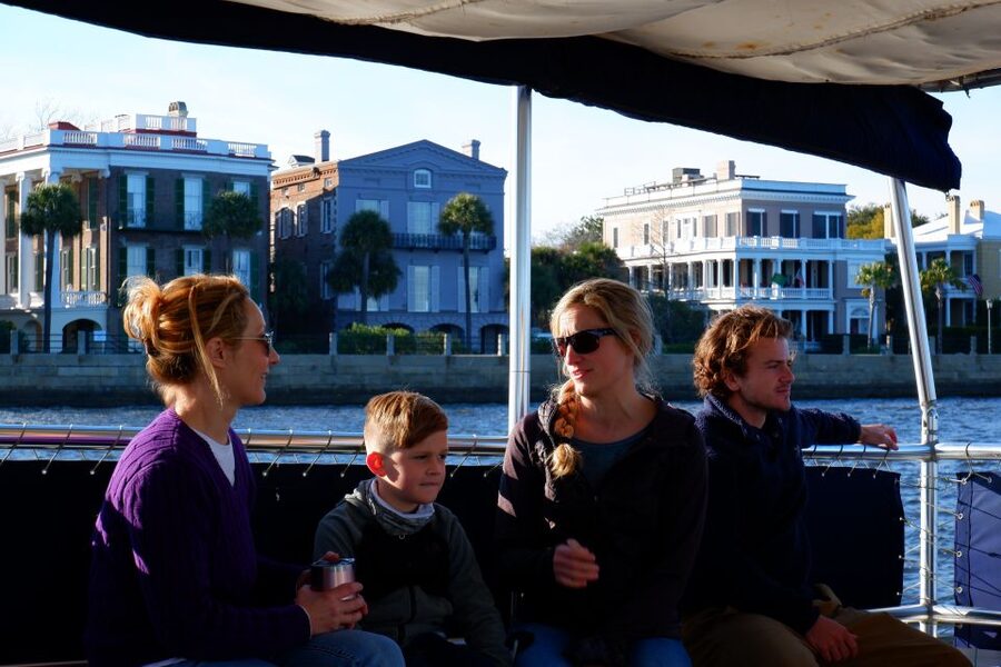 Charleston: Sunset Harbor Cruise - Music, Commentary, and the Onboard Bar