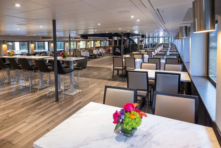 City Cruises Boston: Harbor Buffet Lunch or Dinner Cruise - Boarding at Commonwealth Pier in the Seaport