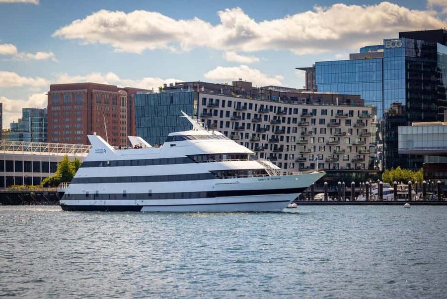 City Cruises Boston: Harbor Buffet Lunch or Dinner Cruise - The upper deck is where Boston makes sense