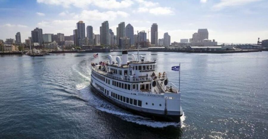 City Cruises San Diego: Best of the Bay Scenic Harbor Tour - Star of India, the airport and the working waterfront