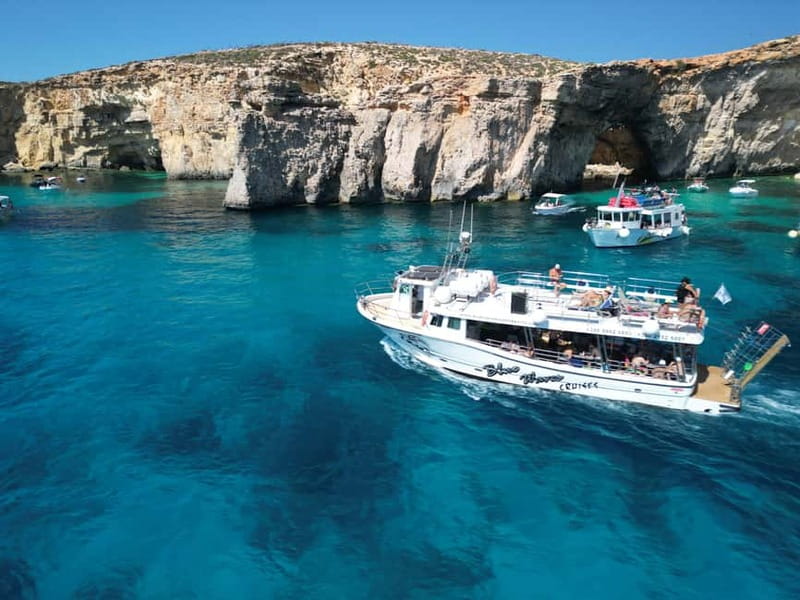 Comino Blue Lagoon & Crystal Lagoon - 3 Bay Cruise - Key points to know before booking