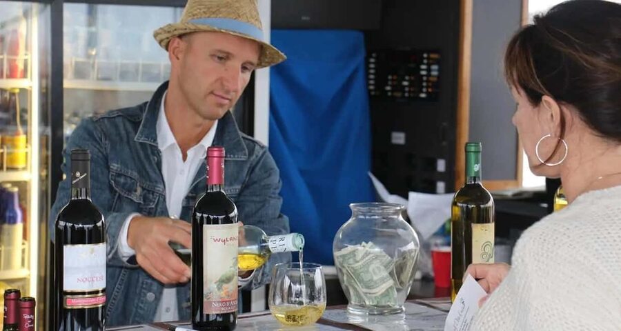Dana Point: Evening Harbor Wine Cruise with snacks - Four Wines from The Organic Cellar