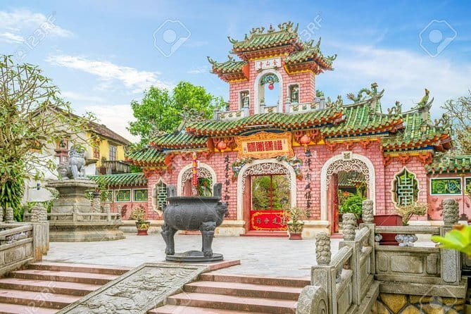 Danang - Hoian from Chan May Cruise Harbor - Hoi An begins with the Japanese Covered Bridge