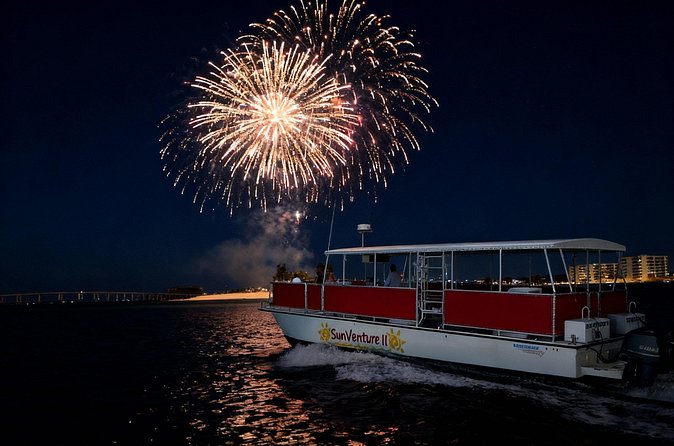 Destin Harbor Fireworks Cruise - The crew brings the fun