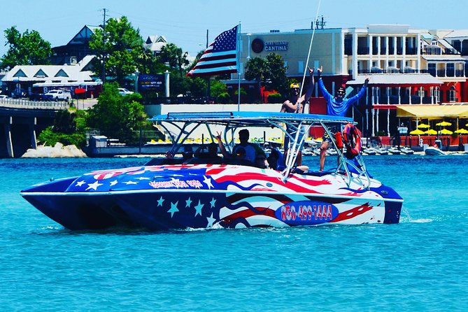 Dolphin-Watching Speedboat Cruise in Destin Harbor - A crew that keeps the ride lively