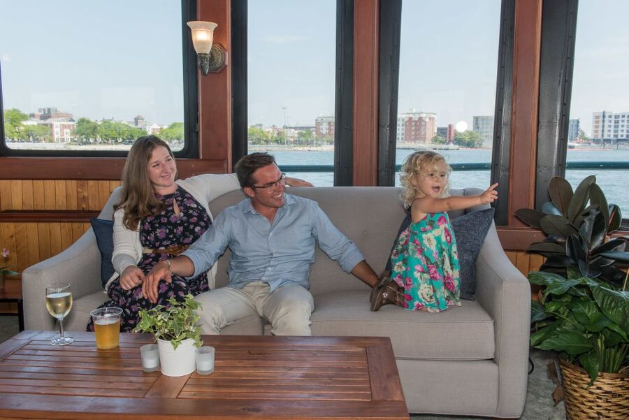Downtown Boston Harbor Weekend Cruise with Brunch - Drinks, service, and the social feel aboard