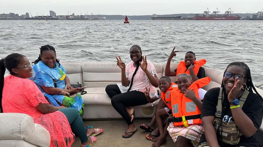 Durban: Pontoon Boat Harbor Cruise - Durbans beachfront from the water