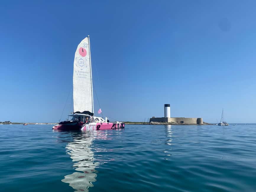 Evening 2-hour cruise in Lorient harbor - Why the maxi-catamaran matters