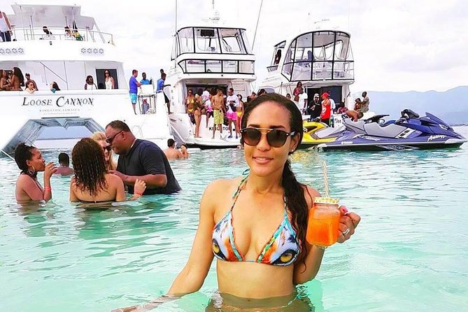 Friday Evening Kingston Harbour Cruise, Sunday Beach Cruise or Charter Our Boats - The Sunday route from Port Royal to Maiden Cay
