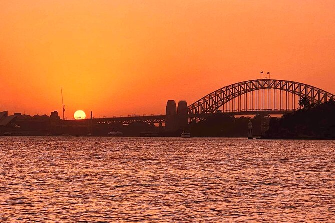 Golden Glow Sunset Sydney Harbour Cruise - Meeting at Aquarium Wharf in Darling Harbour