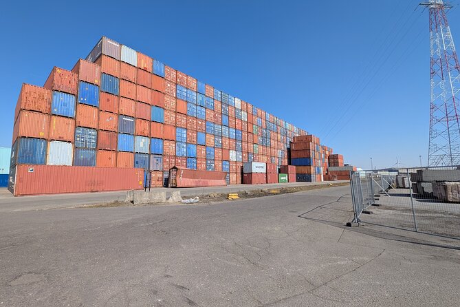 Guided Antwerp Port Tour, in your Car or Minibus - Berendrecht Lock and the scale of ocean shipping