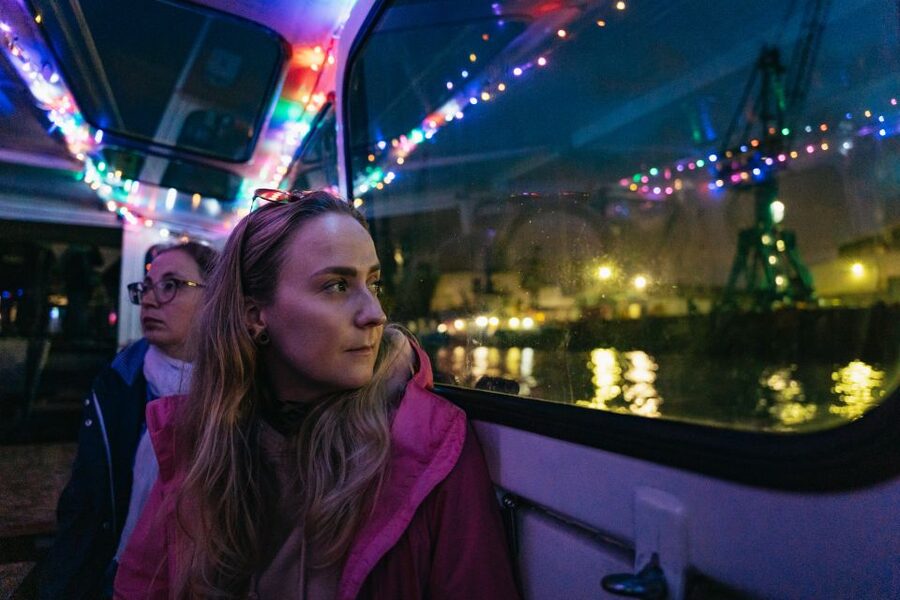 Hamburg: 90-Minute Evening Lights Harbor Cruise - What the 90 minutes feel like