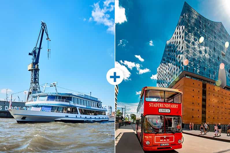 Hamburg: Harbor Cruise and Bus City Hop-On Hop-Off Tour - What the audio guide adds