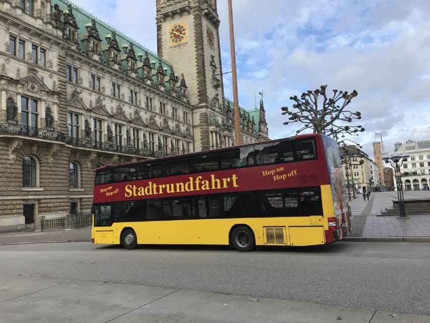 Hamburg: Line C Sightseeing Tour Hop On Hop Off and Harbor Cruise - What the Classic Line bus adds
