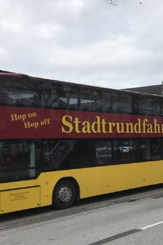 Hamburg: Line C Sightseeing Tour Hop On Hop Off and Harbor Cruise - The one-hour harbor cruise through working Hamburg