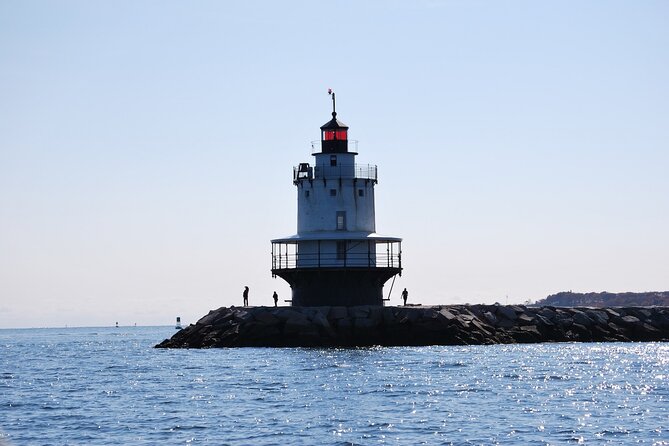Harbor Lights and Sights Cruise - Spring Point Ledge Light and the Portland Shipping Channel