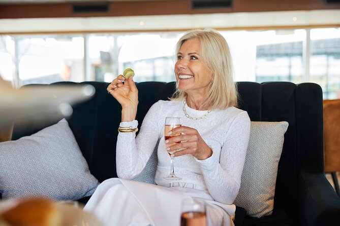 High Tea Cruise on Sydney Harbour - Circular Quay and the city skyline