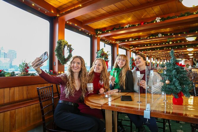 Holiday Sunset Cruise in Boston Harbor - A sunset cruise with Boston as the backdrop