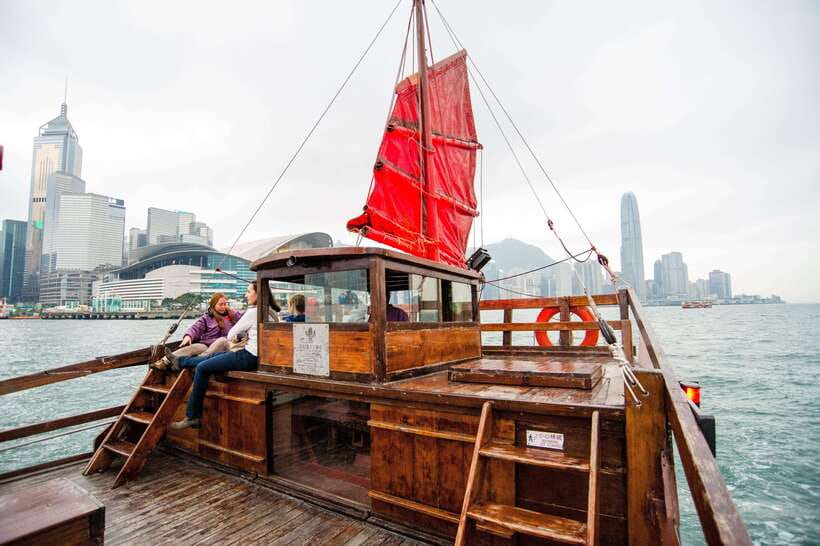 Hong Kong: Dukling, Antique Boat Tour in Victoria Harbour - Choosing between daylight, sunset, and night