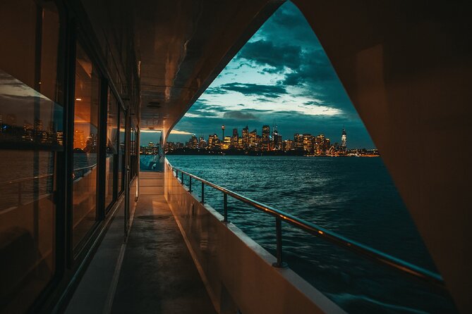 Journey Beyond All-Inclusive Sydney Harbour Dinner Cruise - Sydney Harbour at sunset, then under city lights
