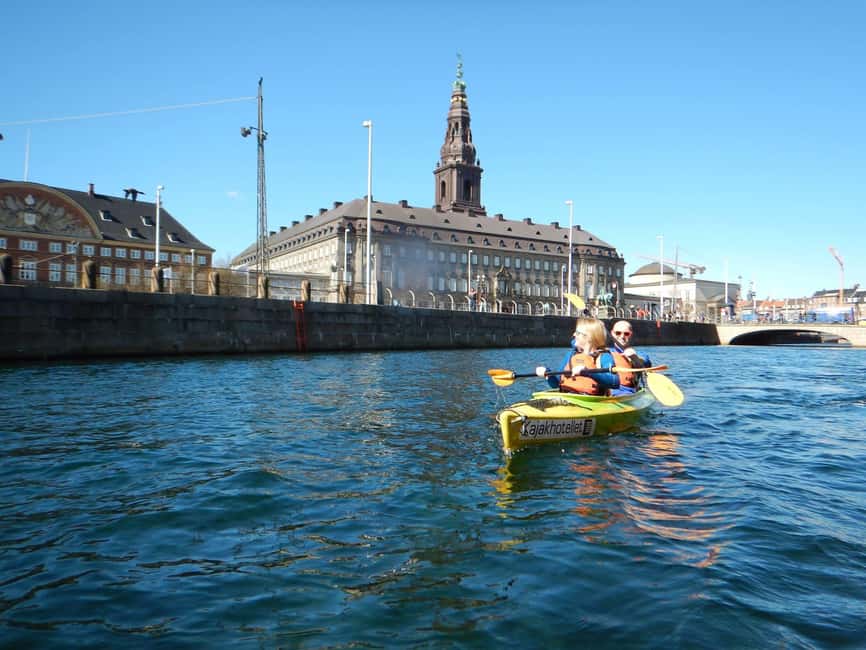 Kayak Tour in Copenhagen Harbor - June, July and August - Meeting at Kalvebod Bølge