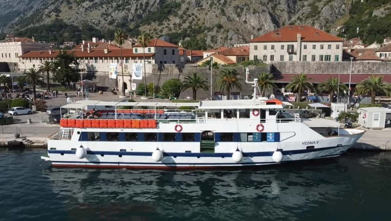 Kotor Cable Car and evening Boka Bay cruise: Kotor -Tivat - Free time among Kotor’s stone lanes