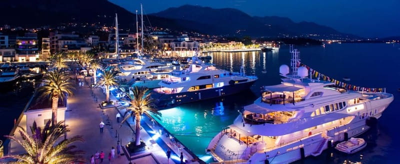 Kotor Cable Car and evening Boka Bay cruise: Kotor -Tivat - Riding from the coast to the mountain views