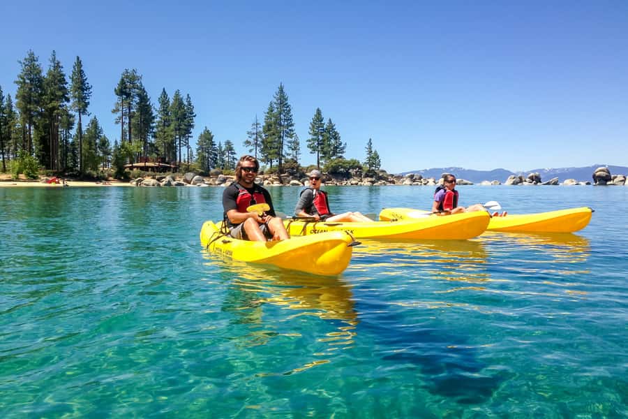 Lake Tahoe: Sand Harbor Kayak Tour - Following Tahoe’s undeveloped East Shore