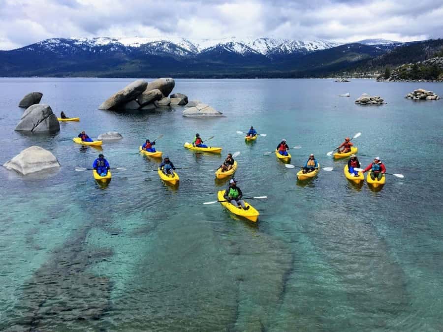 Lake Tahoe: Sand Harbor Kayak Tour - Starting at Sand Harbor with a proper kayak lesson