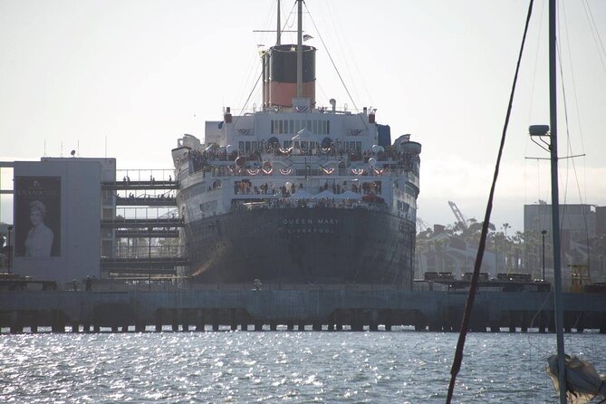 Long Beach Harbor 45-Minute Boat Tour - The Queen Mary from the water