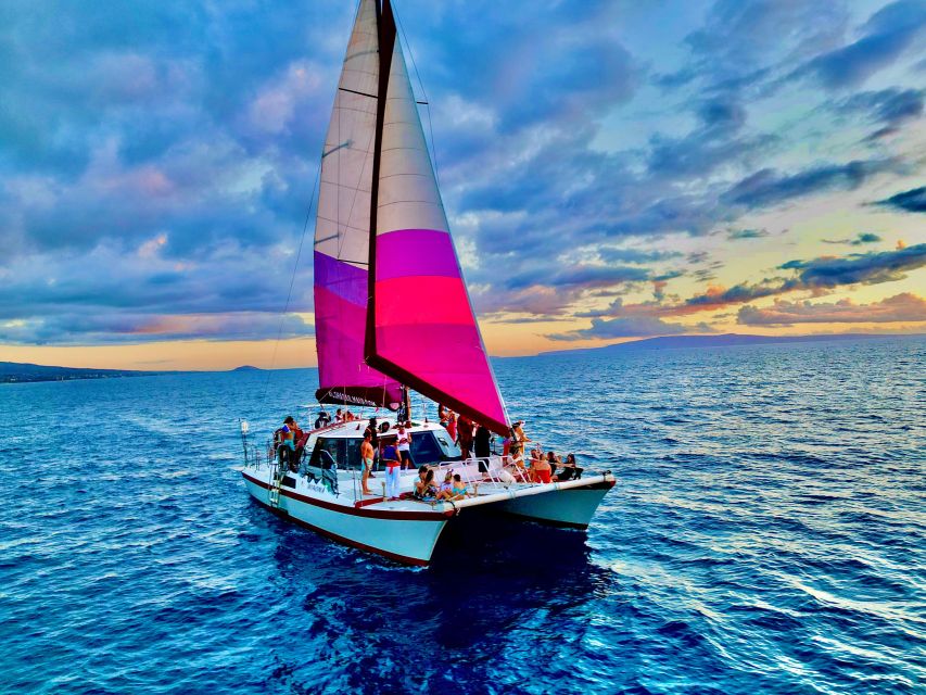 Maalaea Harbor: Sunset Sail on a Charming Hawaiin Catamaran - Why Winona feels different from a big sunset boat