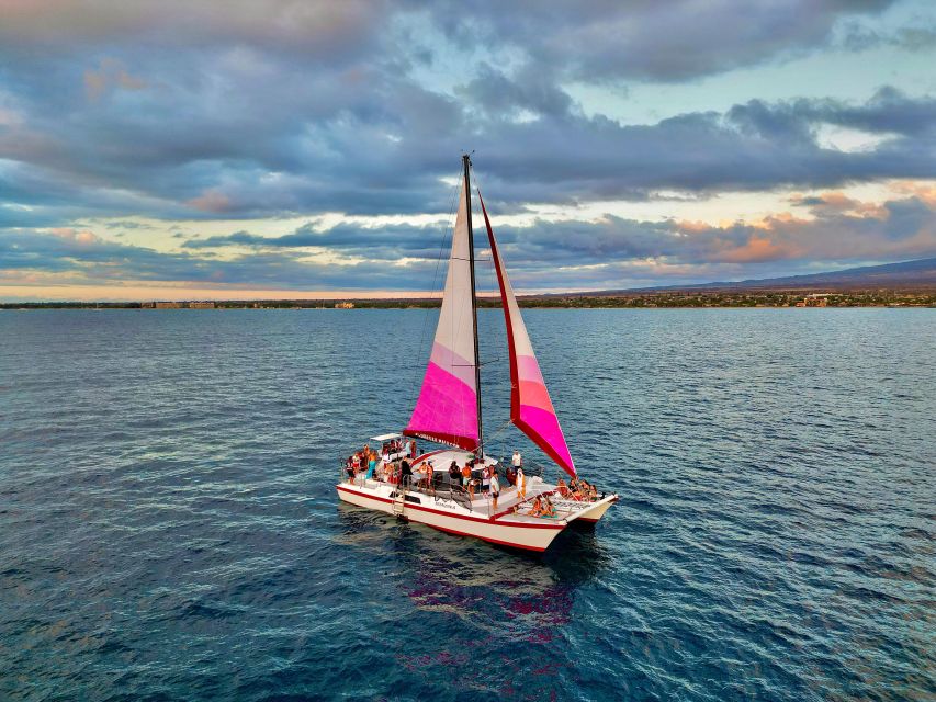 Maalaea Harbor: Sunset Sail on a Charming Hawaiin Catamaran - Watching for whales and dolphins from December through April